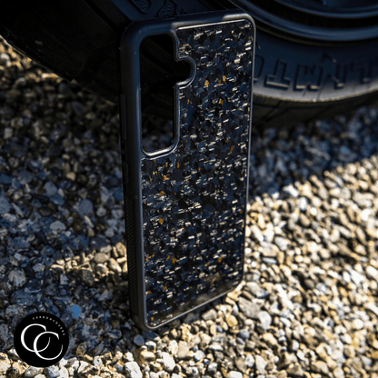 Samsung S-Series Forged CarbonCover - Gold