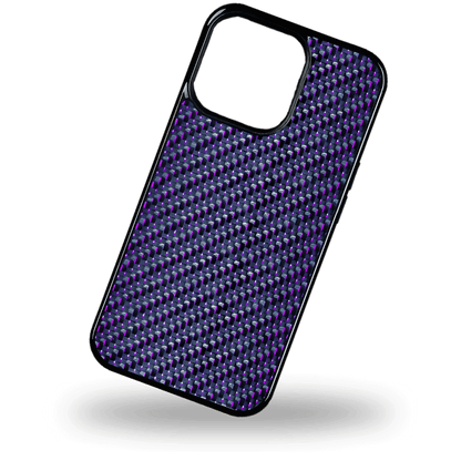 iPhone Woven CarbonCover - Amethyst