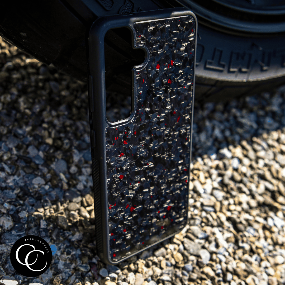 Samsung S-Series Forged CarbonCover - Ruby