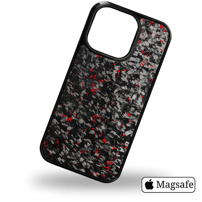 iPhone Forged CarbonCover - Ruby | Magsafe