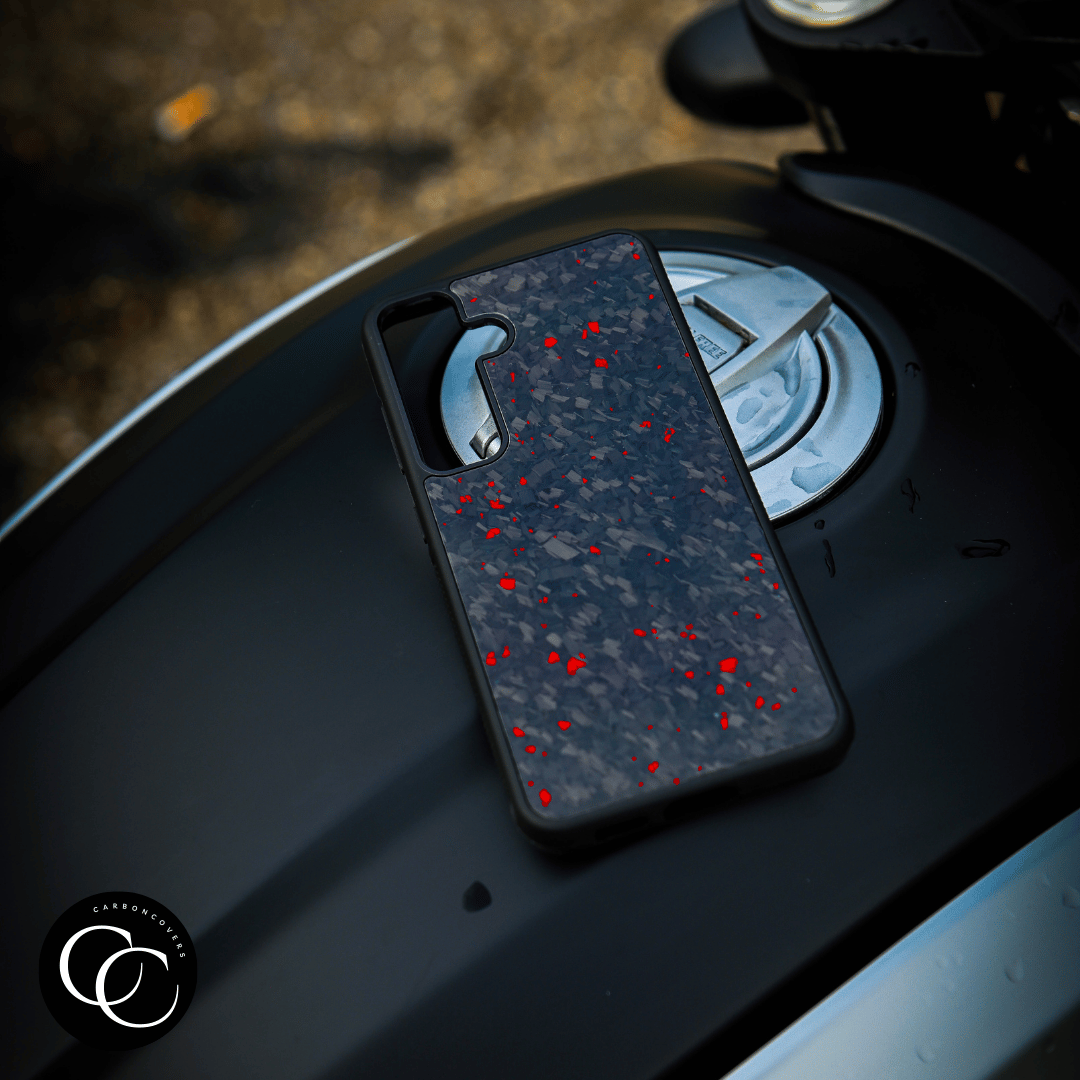 Samsung S-Series Forged CarbonCover - Ruby