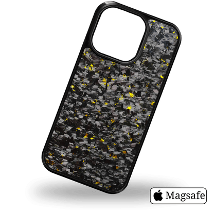 iPhone Forged CarbonCover - Gold | Magsafe