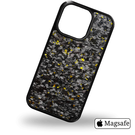 iPhone Forged CarbonCover - Gold | Magsafe