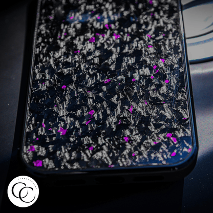 iPhone Woven CarbonCover - Amethyst | Magsafe