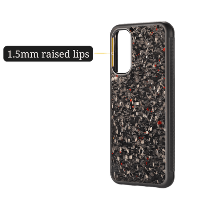 Samsung A-Series Forged CarbonCover - Ruby